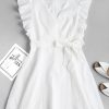 Ruffle Broderie Anglaise Party Dress