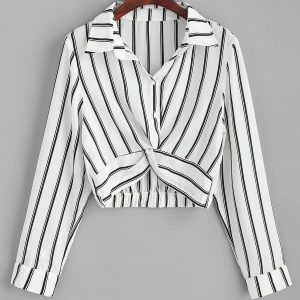 Striped Twisted Shirt